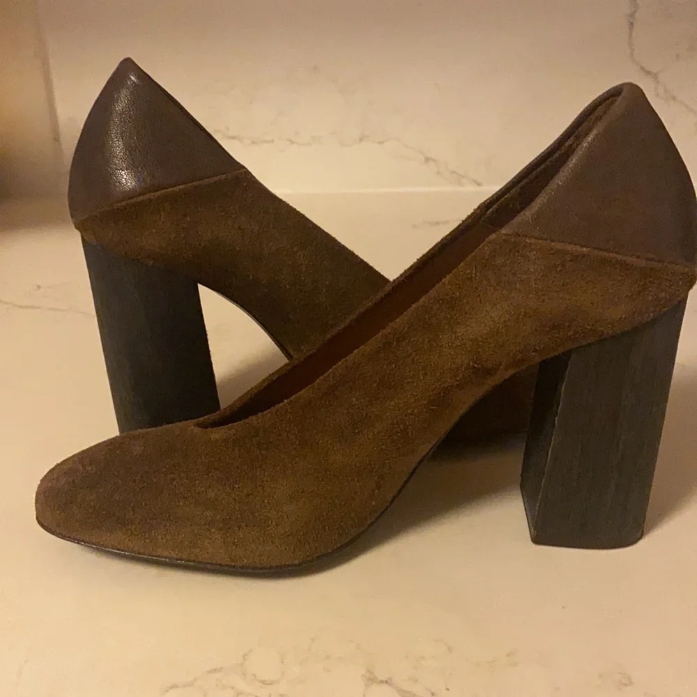 Free People Heart Block Heels